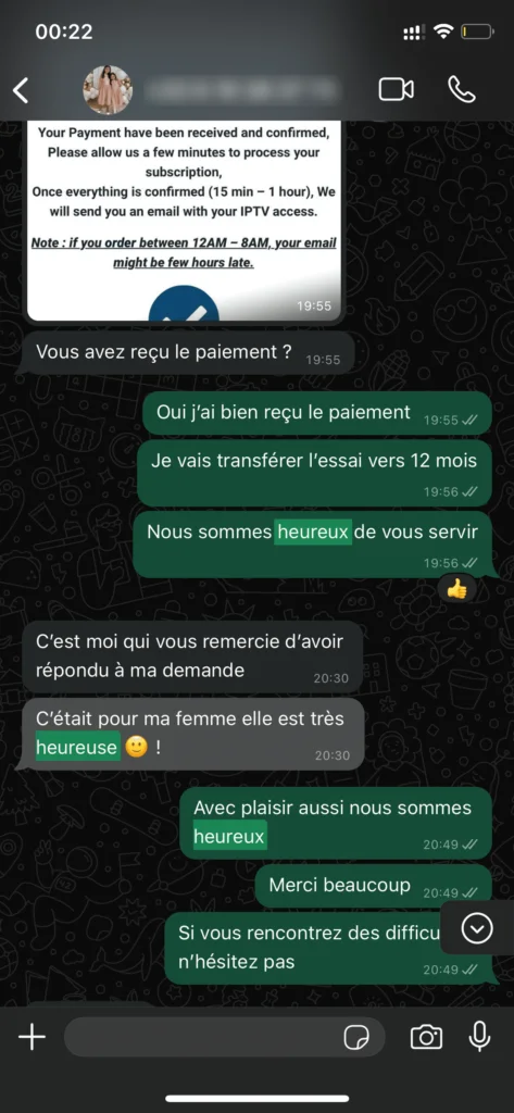 IPTV France Premium 4K – Abonnement 1 Mois