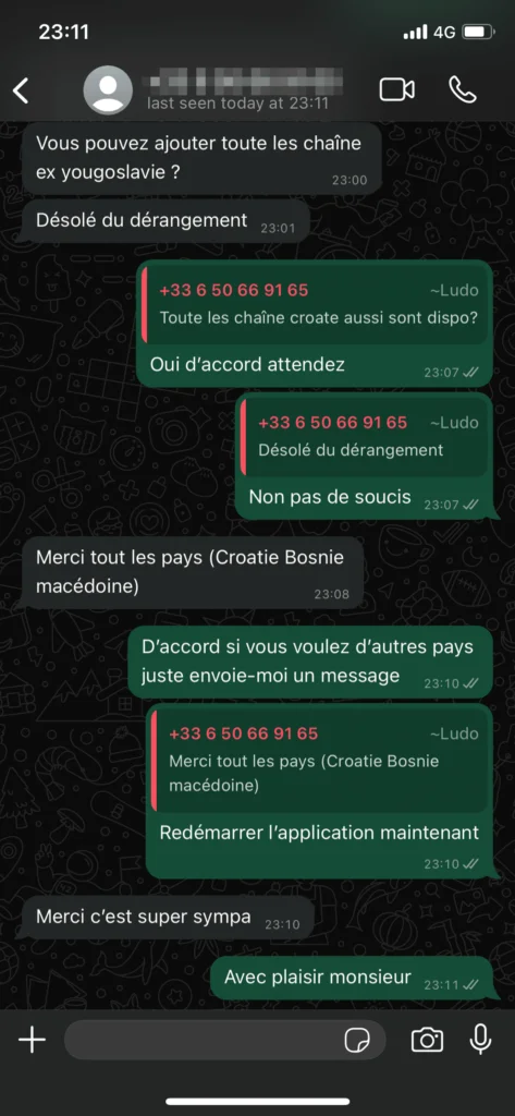 IPTV France Premium 4K – Abonnement 1 Mois